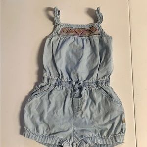 DKNY toddler girls romper, 24 months